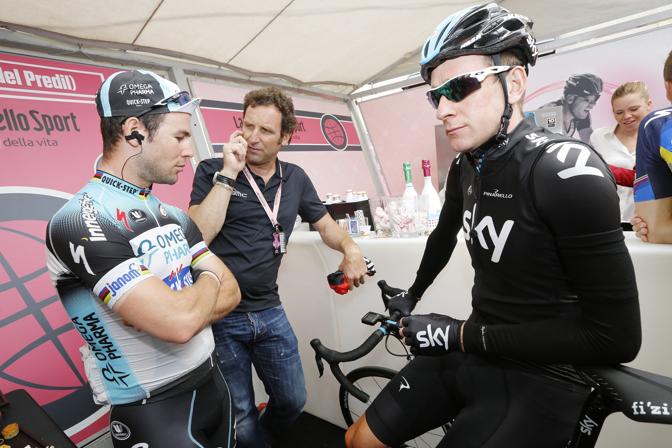 Quest'anno il Giro ha disputato l'11esima tappa da Tarvisio al Vajont in memoria della tragedia. Bettini 